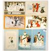 Image 1 : Snowmen Holiday Greeting Postcards 16