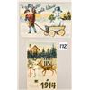 Image 3 : Snowmen Holiday Greeting Postcards 16