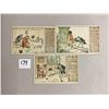 Image 1 : Fantasy Dressed Frogs & Mice Postcards by Randolph Caldecott 3 Cards