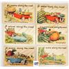 Image 1 : Set of 10 Art Witt Auto Exaggeration Postcards