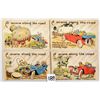 Image 2 : Set of 10 Art Witt Auto Exaggeration Postcards