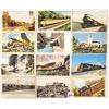 Image 1 : Transportation - Trains & Railroad Approx. 55 Postcards