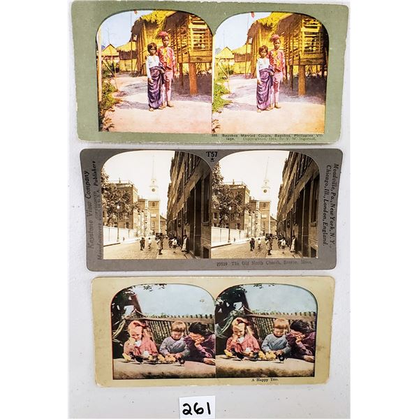 Antique Real Photo Stereoviews 30