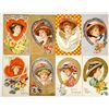 Image 2 : Pretty Ladies in Hats Holiday Greeting Postcards 18