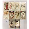 Image 1 : Winsch Schmucker Valentine's Day Postcards Holiday Greetings 10 Cards