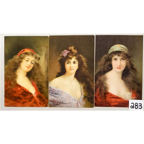 Pretty Ladies by Asti Tuck Publishing 6 Postcard Set