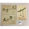Image 1 : Fantasy Frogs Doing Activities & Sports 3 Postcards
