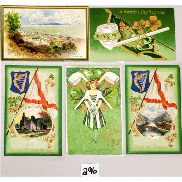 Winsch St. Patrick's Day Holiday Greeting Postcards 12