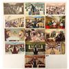 Image 1 : Transportation - Railroad Train Car Interiors 13 Postcards