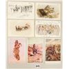 Image 2 : C.M. Russell Signed Artist Western Comic Postcards 16