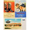 Image 1 : 6 Colorful Linen & Advertising Postcards