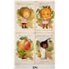 Image 2 : 11 Tuck Garden Patch Veggie Head Postcards
