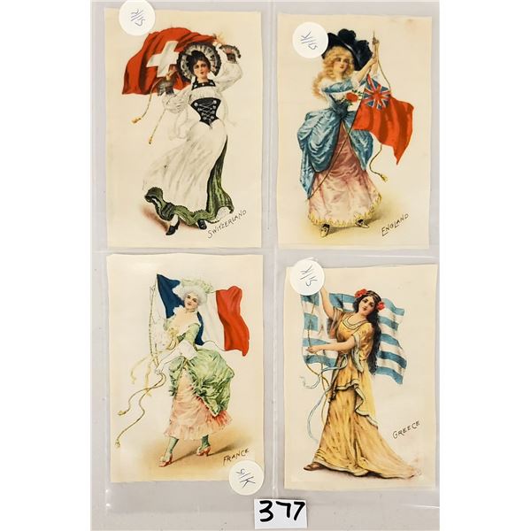 Novelty - 11 Silk Fabric International Country Girls