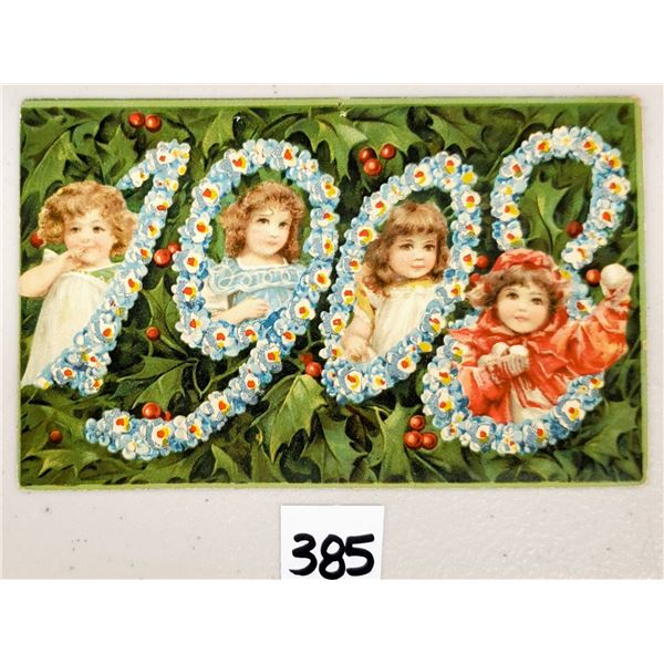 Novelty - Brundage Yeardate Hold To Light Postcard