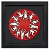 Image 1 : White on Red by Keith Haring (1958-1990)