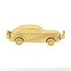 Image 3 : Vintage 14k Gold 3D Old Car w/ Bumper & Mechanical Spinning Wheels Charm Pendant