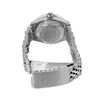 Image 9 : Rolex Ladies Stainless Steel Silver Index Diamond Bezel Date Watch With Rolex Bo