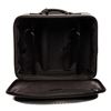Image 7 : Bottega Veneta Black Intrecciato Leather Trolley Suitcase