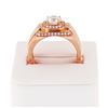 Image 3 : 1.28 ctw CENTER Diamond 14K Rose Gold Ring (1.65 ctw Diamonds)