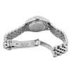 Image 8 : Rolex Ladies Quickset Silver Dial 18K White Gold Diamond And Emerald Datejust