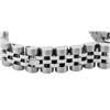 Image 9 : Rolex Ladies Quickset Silver Dial 18K White Gold Diamond And Emerald Datejust