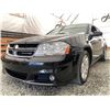 Image 2 : A4 --  2012 DODGE AVENGER BLACK 206,012 KMS