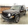 Image 3 : C6 --  2015 JEEP PATRIOT BLACK 152679 KMS