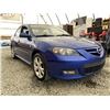 Image 8 : A12 --  2007 MAZDA 3 BLUE 279368 KMS