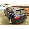 Image 22 : B2 --  2004 BMW X3 BLUE 229413 KMS