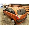 Image 22 : A12F --  2008 KIA RIO 5 SX ORANGE 207780 KMS