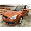 Image 3 : A12F --  2008 KIA RIO 5 SX ORANGE 207780 KMS