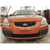 Image 5 : A12F --  2008 KIA RIO 5 SX ORANGE 207780 KMS
