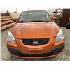 Image 6 : A12F --  2008 KIA RIO 5 SX ORANGE 207780 KMS