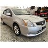 Image 8 : A12J --  2011 NISSAN SENTRA SILVER 192296 KMS
