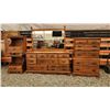 Image 1 : 503-- BEAUTIFUL 5 PIECE WOOD BEDROOM SET