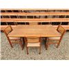 Image 2 : 513--VINTAGE 5 PIECE DINING SET