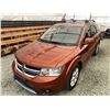Image 4 : F6 --  2014 DODGE JOURNEY R/T ORANGE 210592 KMS
