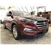 Image 8 : C6Q --  2017 HYUNDAI TUCSON RED 113680 KMS