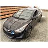 Image 4 : C6R --  2014 HYUNDAI ELANTRA SE BLACK 122872 KMS