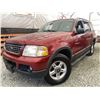 Image 1 : F1 --  2003 FORD EXPLORER XLT RED 182946 KMS