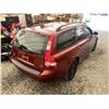 Image 16 : D2 --  2007 VOLVO V50 T5 ORANGE 176803 KMS
