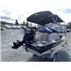 Image 6 : 0I --  2021 EZ LOADER TRAILER + LUND WC12 BOAT BLACK 0 KMS