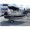 Image 7 : 0I --  2021 EZ LOADER TRAILER + LUND WC12 BOAT BLACK 0 KMS