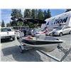 Image 8 : 0I --  2021 EZ LOADER TRAILER + LUND WC12 BOAT BLACK 0 KMS