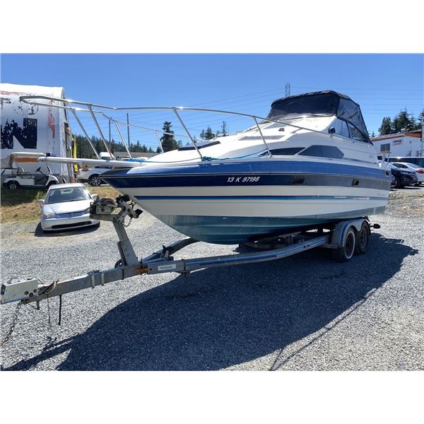 OD --  1988 BAYLINER CIERA SUNBRIDGE 2455 BOAT WITH 1995 HIGHLINER TRAILER