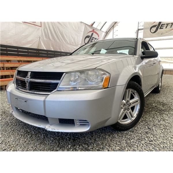 A9 --  2009 DODGE AVENGER SXT SILVER 233404 KMS