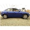 Image 11 : A12 --  2007 MAZDA 3 BLUE 279368 KMS