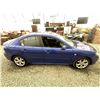 Image 12 : A12 --  2007 MAZDA 3 BLUE 279368 KMS
