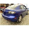 Image 15 : A12 --  2007 MAZDA 3 BLUE 279368 KMS