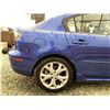 Image 31 : A12 --  2007 MAZDA 3 BLUE 279368 KMS